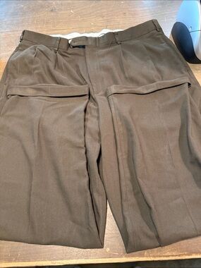 Levi's Brown Pleated Dress Pants - Men's 40x30